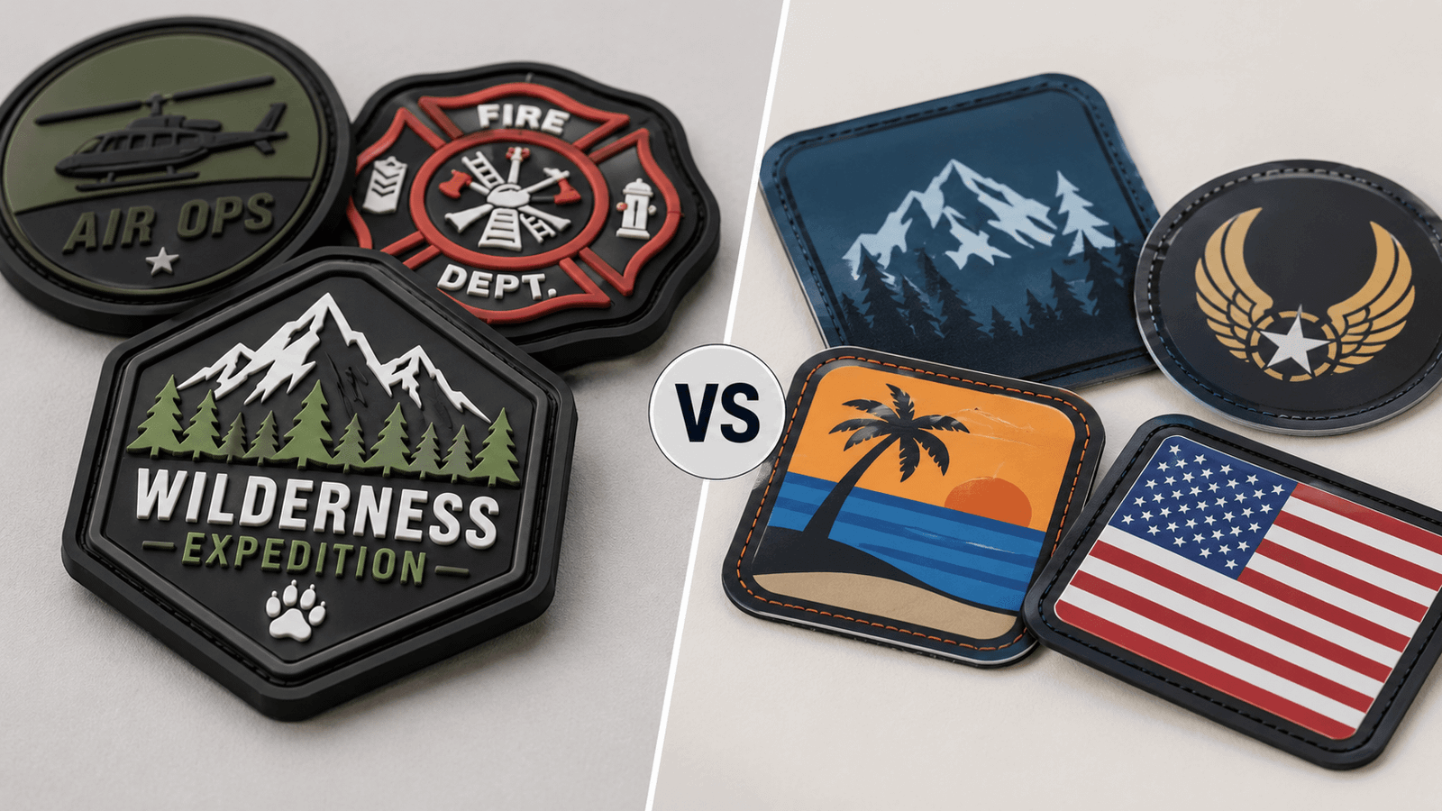 PVC vs Vinyl Patches Key Differences