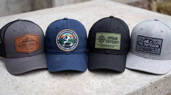 Custom Hat Patches for Trucker, Baseball & Tactical Hats