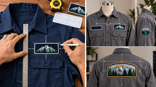 How to Measure Patch Placement on Clothing