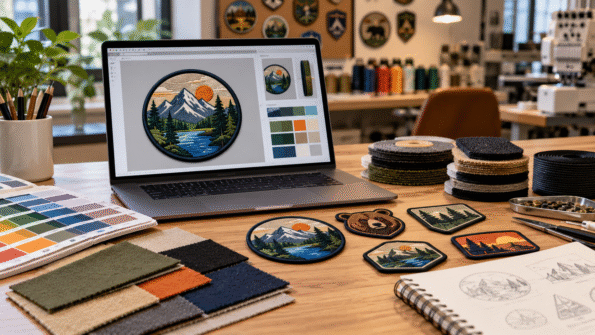 How Custom Patches Are Made Proof to Production